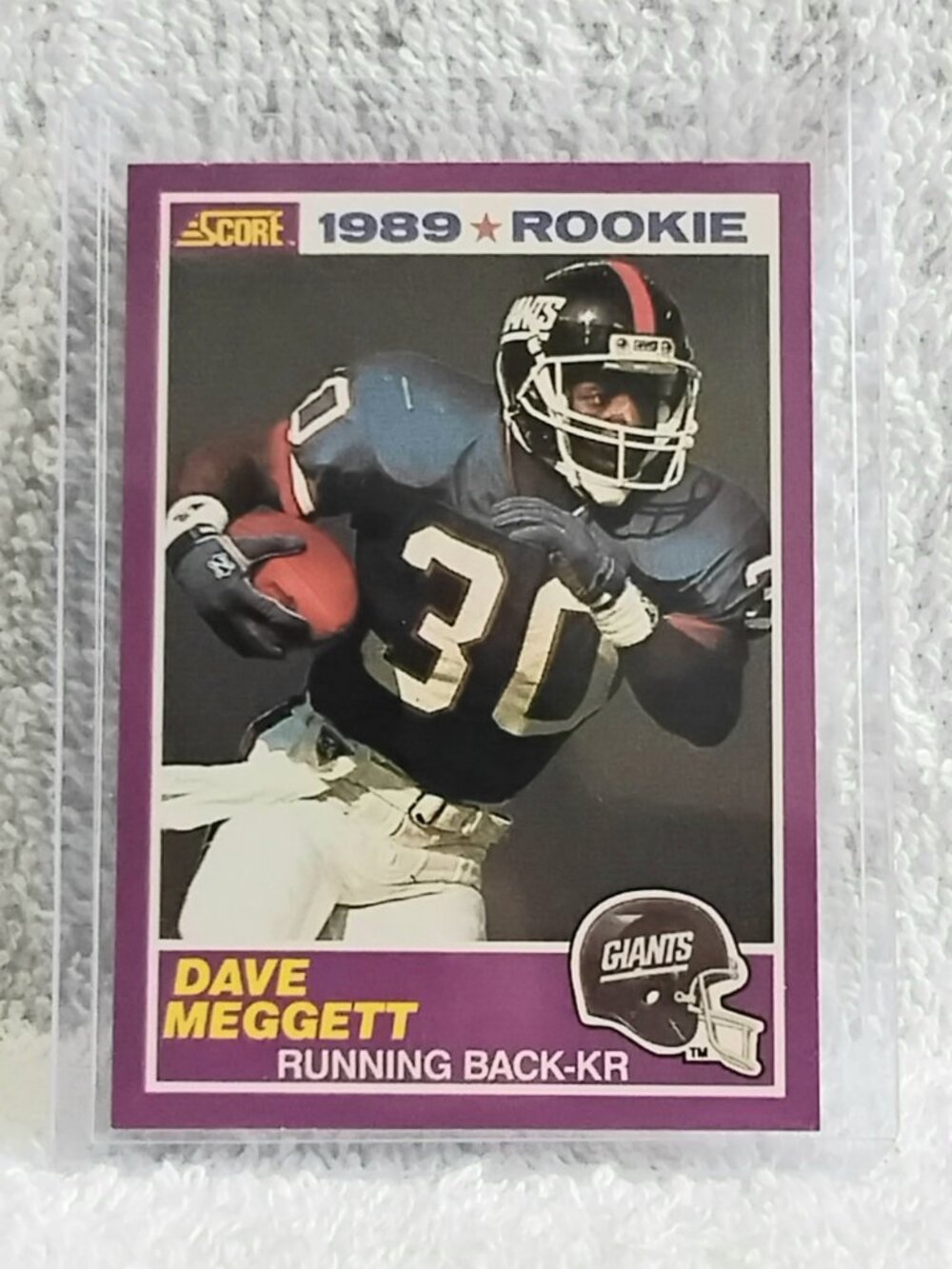 5/$20 Mint 1989 Score Dave Meggett NFL Supplemental 1989 Rookie Card 428S!!